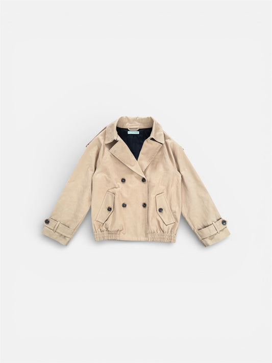 SHORT TRENCH COAT